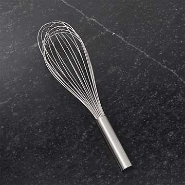 Prepworks by Progressive 10 Flat Whisk, Handheld Steel Wire Whisk