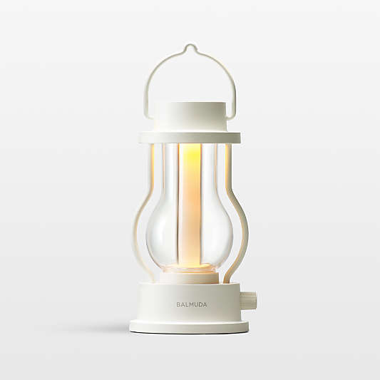Balmuda White LED Rechargeable Outdoor Lantern