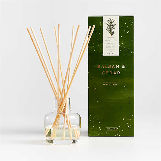 ILLUME ® Balsam and Cedar Holiday Reed Diffuser