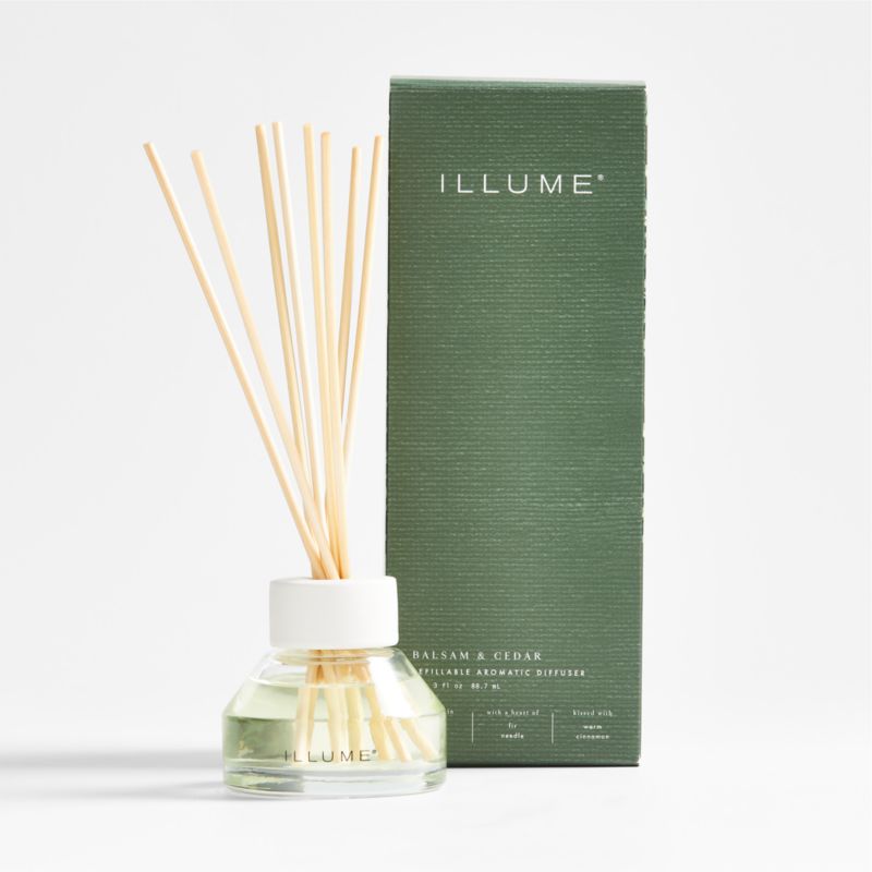 ILLUME ® Balsam & Cedar Holiday Scented Reed Diffuser - image 0 of 2