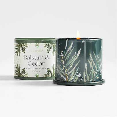 Illume Balsam & Cedar Holiday Scented Candles and Reed Diffuser