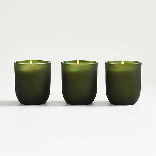 ILLUME ® Balsam and Cedar Trio Holiday Candle Set