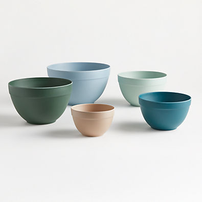 View Bamboo Mixing Bowls, Set of 5 details