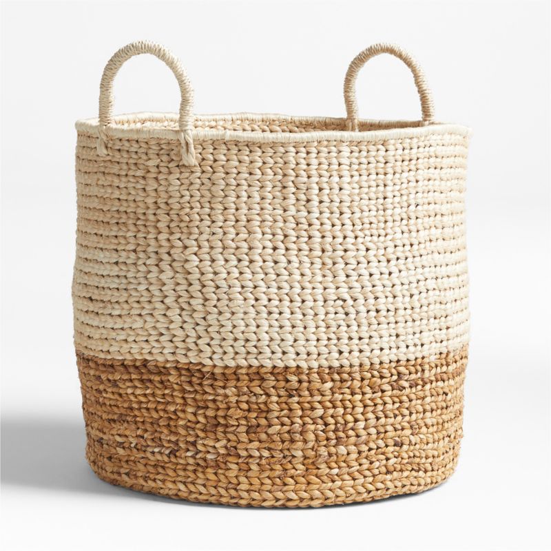 Medium Banana Bark Woven Basket - image 2 of 6