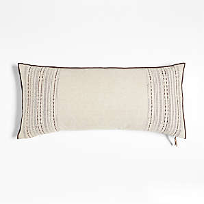 Antolin Striped Lumbar Pillow