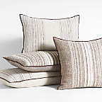 Jeff Granito's 'Tattoo Breeze Ivory' Pillow Cover - Ready to Ship! (FREE SHIPPING in U.S.)