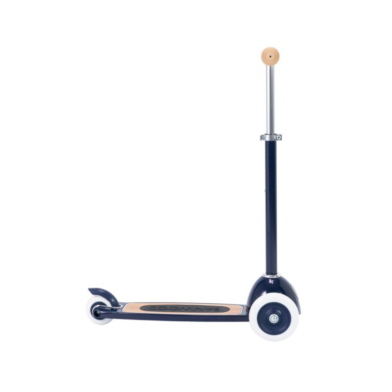 Banwood Navy Blue 3-Wheel Kids Scooter with Basket - image 5 of 11