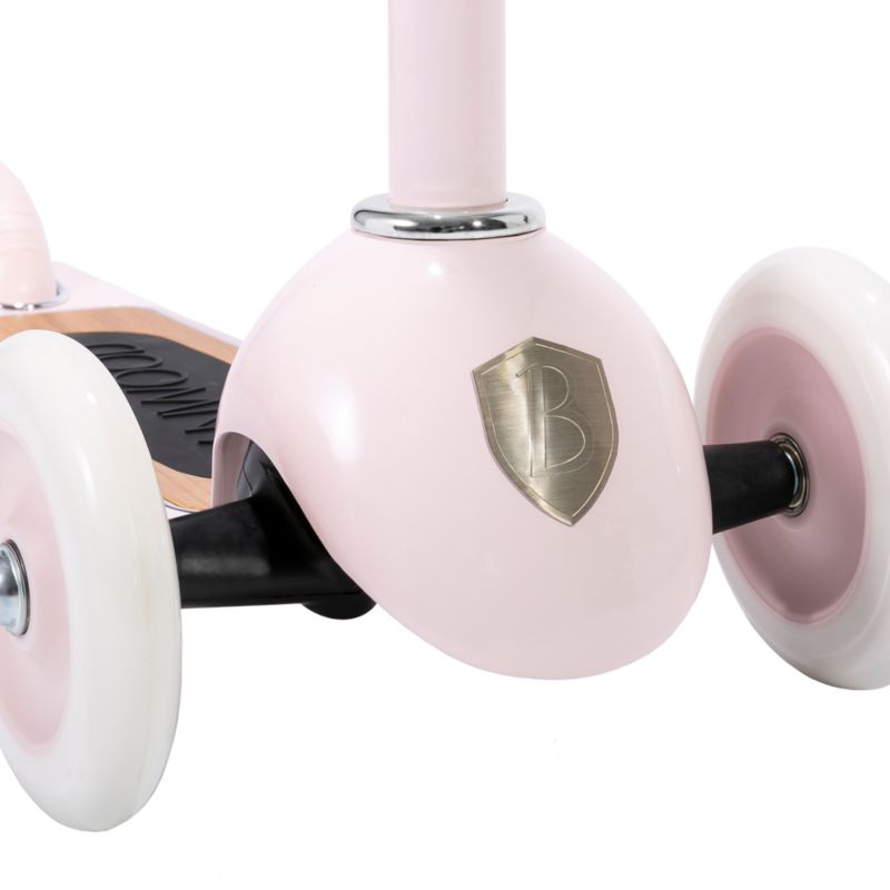 Banwood Pink 3-Wheel Kids Scooter with Basket - image 6 of 11