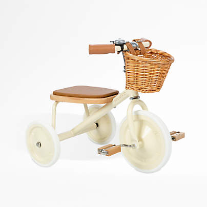 Banwood Kids Cream Balance Bike | Crate & Kids