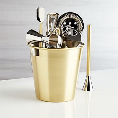 View Stainless Steel Bar Tool Set with Gold Finish details