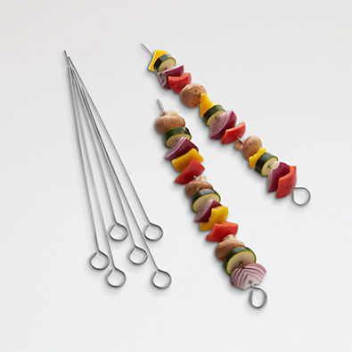 View Nonstick Skewers, Set of 8 details