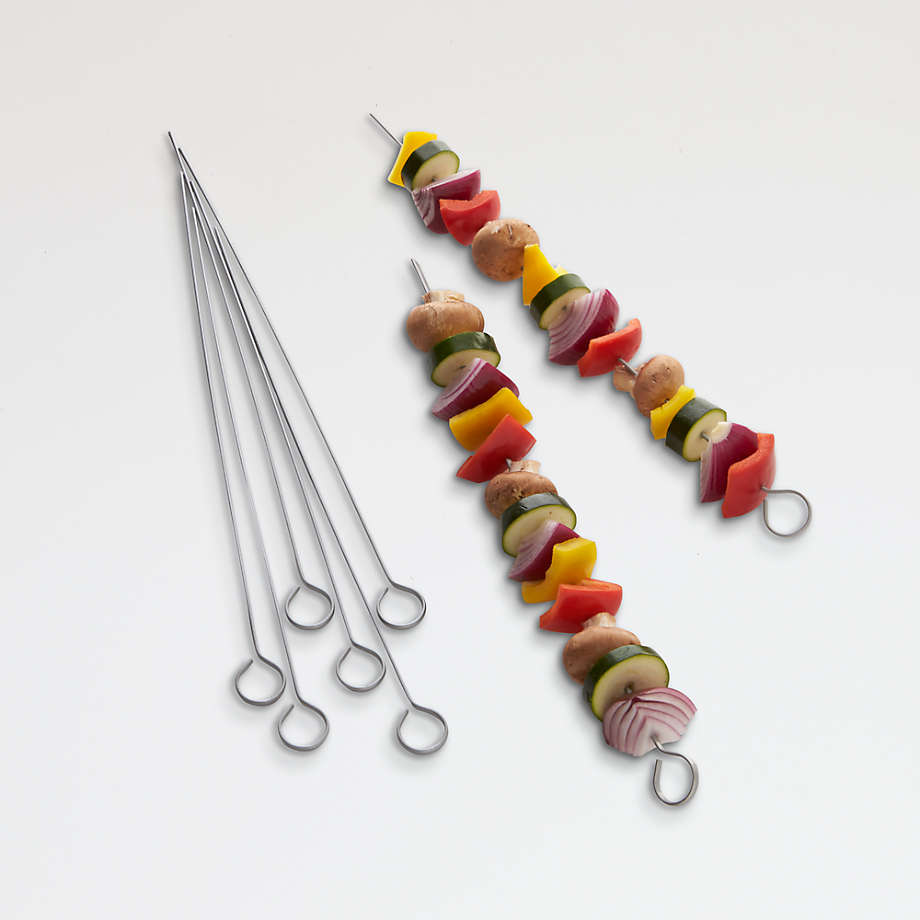 Non-Stick Skewers, Set of 8 | Crate & Barrel