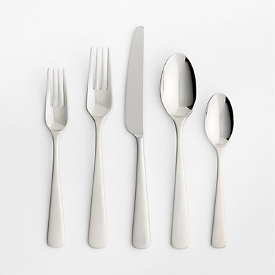 View Barberry Matte 5-Piece Flatware Place Setting details