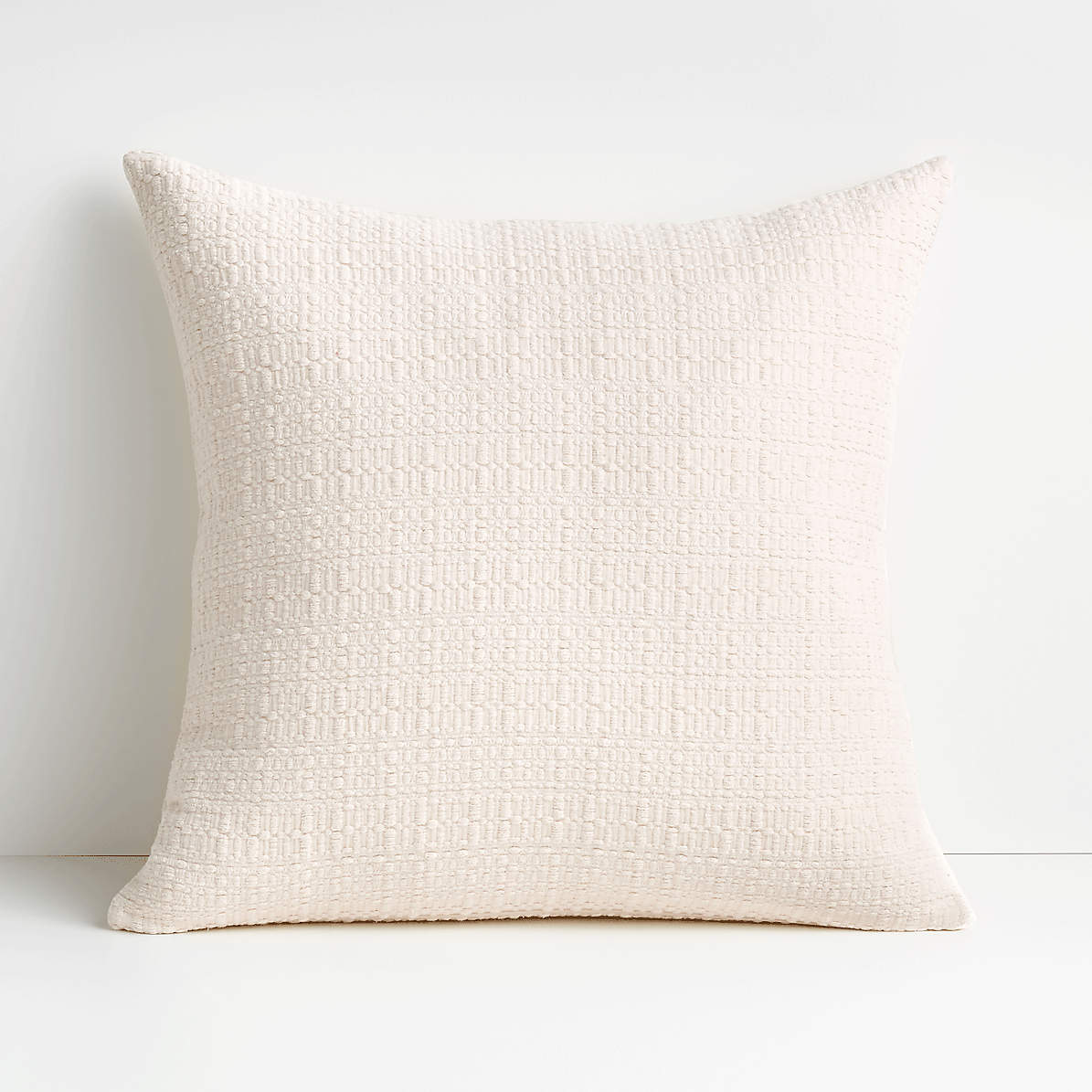  LiBcmlian White Knitted Throw Pillow Covers 20x20 Set