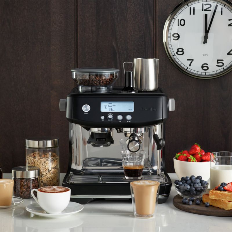 Breville ® Barista Pro™ Espresso Machine in Black Truffle - image 3 of 6