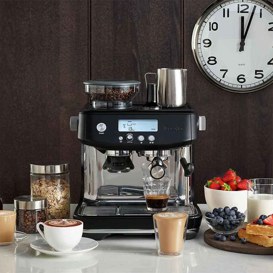 Breville Barista Touch Black Truffle Espresso Machine Maker + Reviews, Crate & Barrel Canada