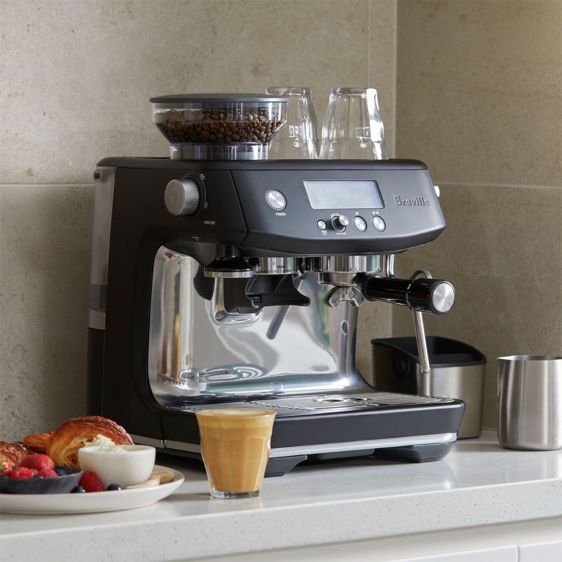 Breville ® Barista Pro™ Espresso Machine in Black Truffle - image 2 of 6