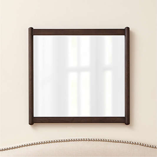 Barnes Smoke Brown Rectangular Wall Mirror