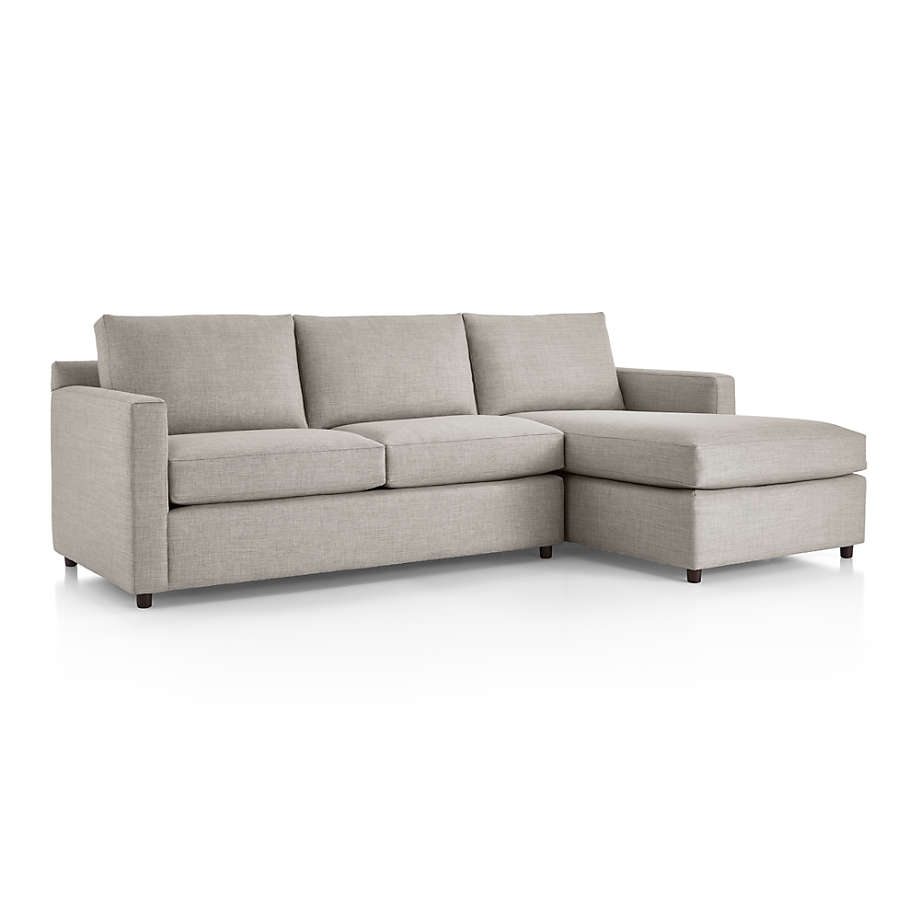 Barrett II 2-Piece Right Arm Chaise Sectional Sofa + Reviews