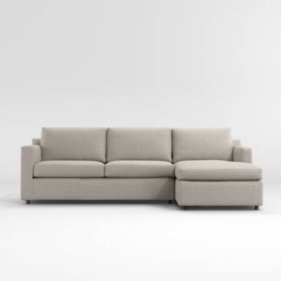 Barrett II 2-Piece Right Arm Chaise Sectional Sofa + Reviews
