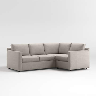 Barrett II 2 Piece Sectional Sofa Reviews Crate Barrel