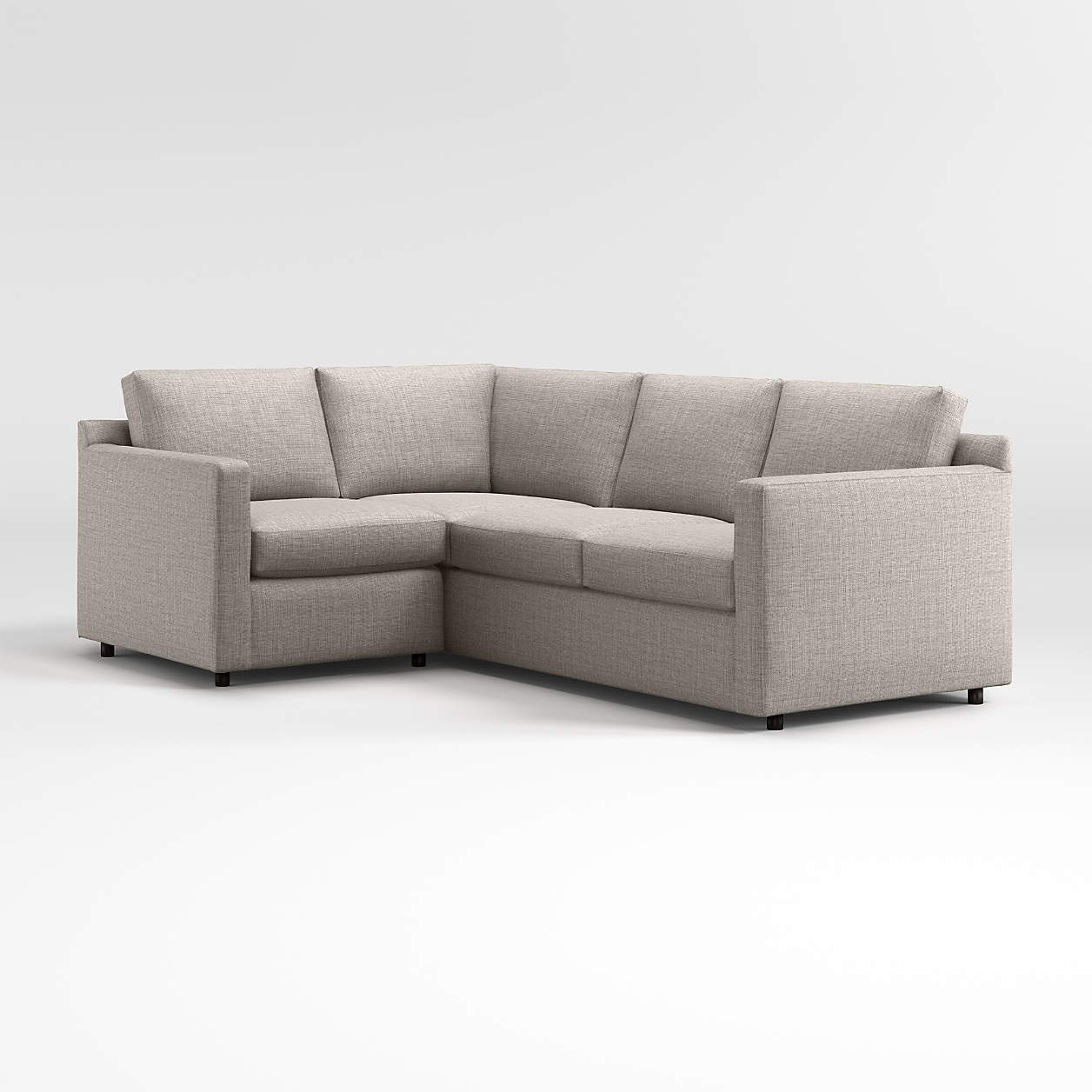 Barrett II 2Piece Sectional Crate & Barrel