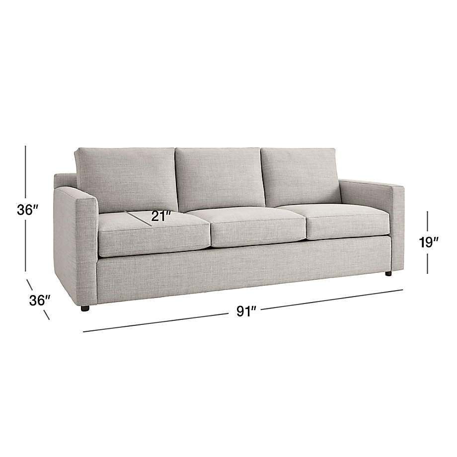 Barrett II Track Arm Sofa Crate Barrel