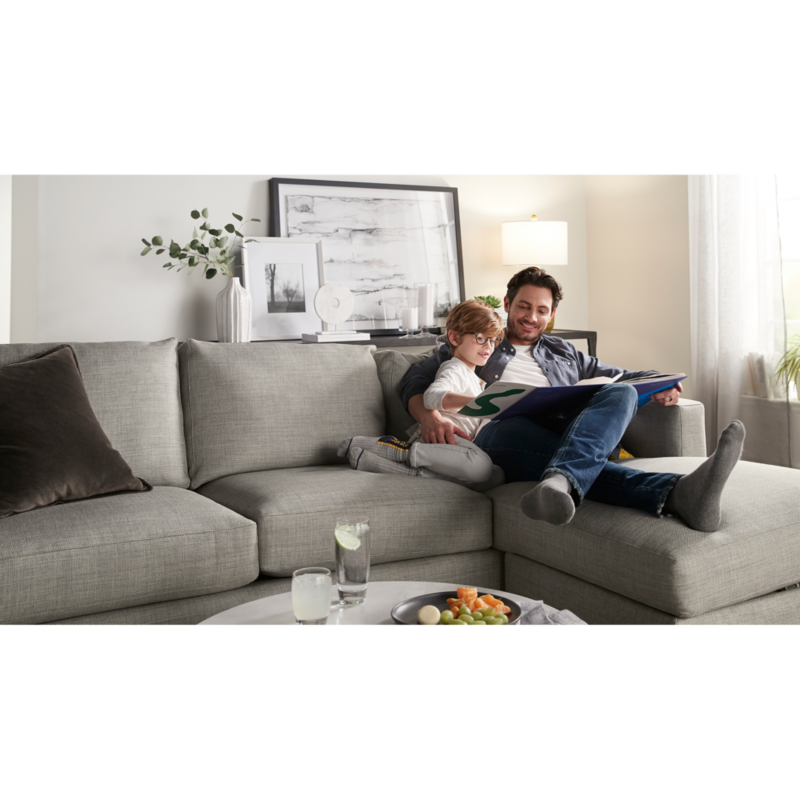 Barrett II 91" Reversible Storage Chaise Lounge Sectional Sofa - image 7 of 14