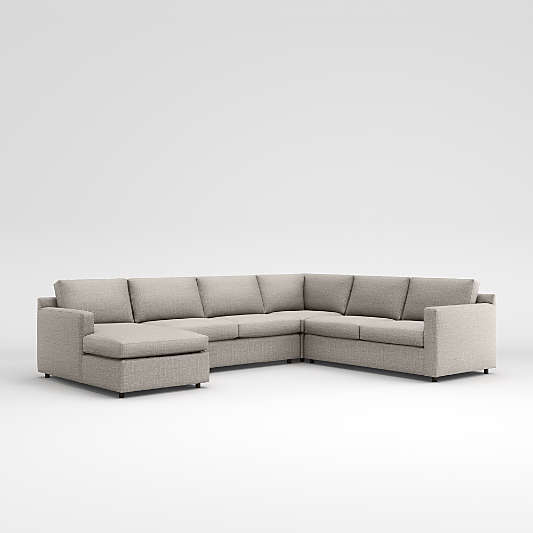 Barrett II 4-Piece Left Arm Chaise Sectional Sofa