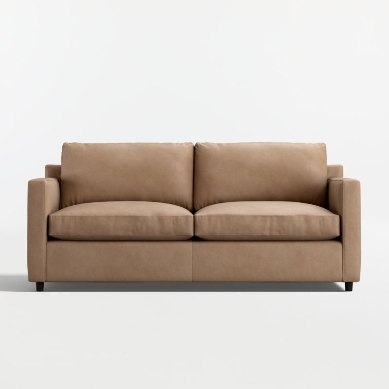 Barrett II 78.25" Leather Queen Sleeper Sofa - image 2 of 7