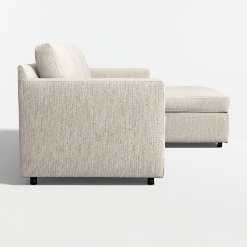 Barrett II 91" Reversible Storage Chaise Lounge Queen Sleeper Sectional Sofa - image 10 of 13