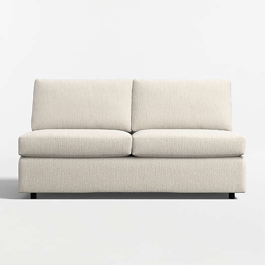 Barrett II Armless Loveseat Sectional Piece