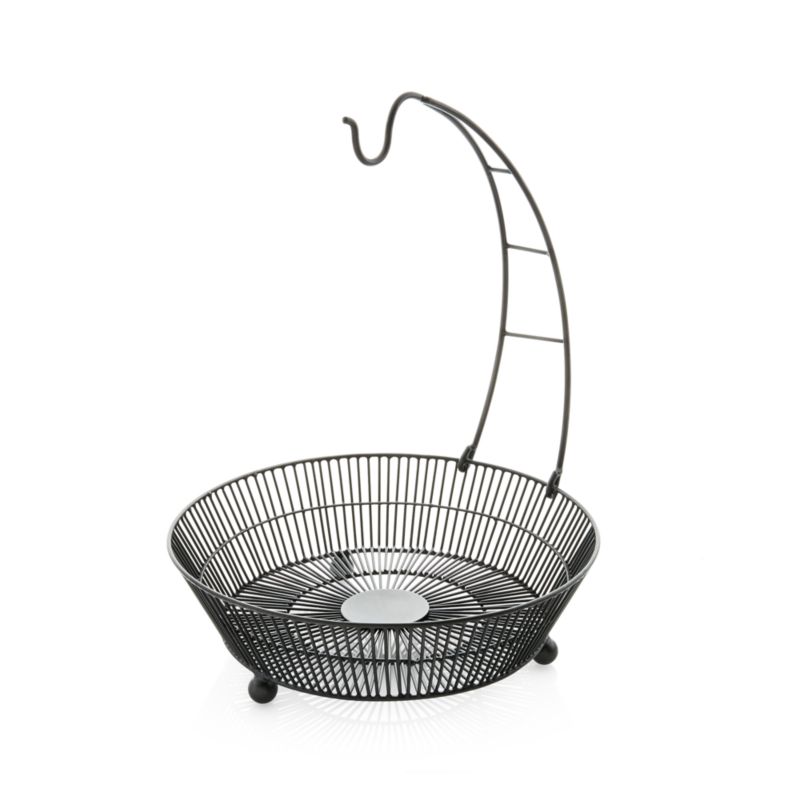 Barrett Banana Holder with Basket Graphite