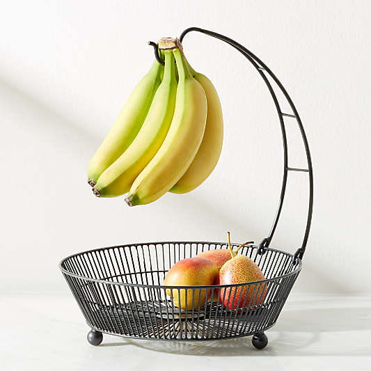 Barrett Banana Holder with Basket Graphite