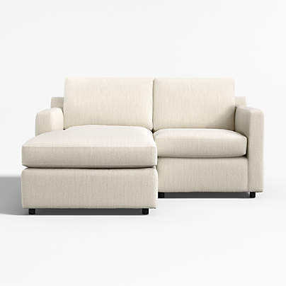 Barrett II 2-Piece Small Space Sectional Sofa with Chaise Lounge
