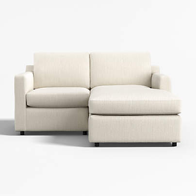 Barrett II 2-Piece Small Space Sectional Sofa with Chaise Lounge