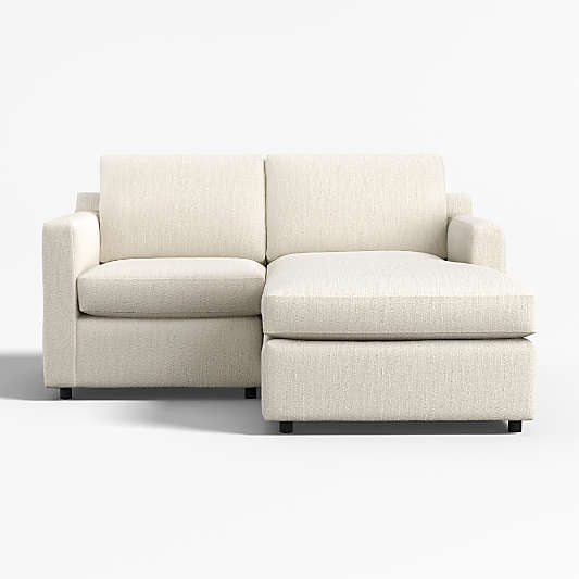 Barrett II 2-Piece Small Space Sectional Sofa with Chaise Lounge