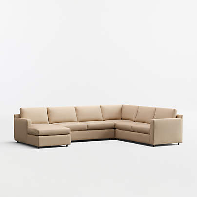 Barrett II 4-Piece L-Shaped Sectional Sofa with Chaise Lounge