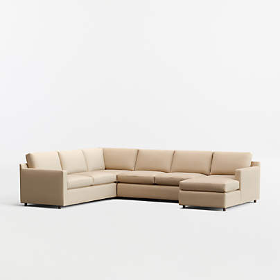 Barrett II 4-Piece L-Shaped Sectional Sofa with Chaise Lounge