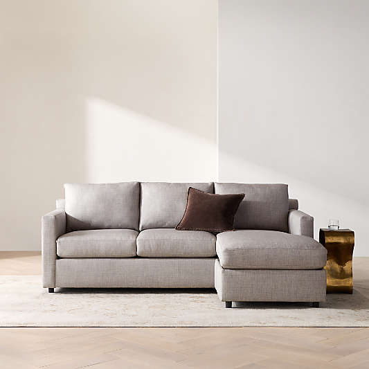 Barrett II 91" Reversible Storage Chaise Lounge Sectional Sofa