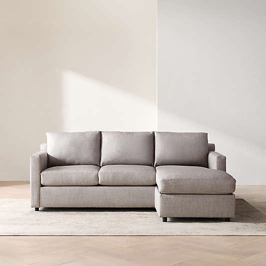 Barrett II 91" Reversible Storage Chaise Lounge Sectional Sofa