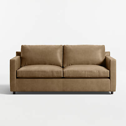 Barrett II 78.25" Leather Queen Sleeper Sofa