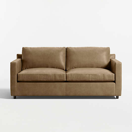 Barrett II 78.25" Leather Queen Sleeper Sofa