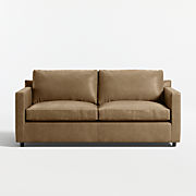 Barrett II 78.25" Leather Queen Sleeper Sofa