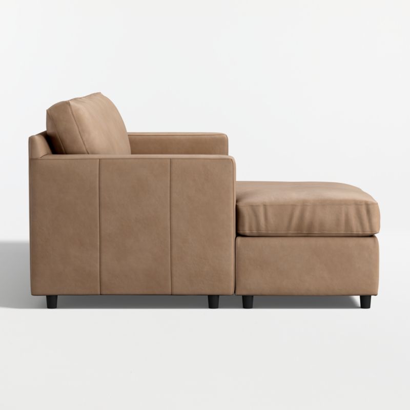 Barrett II 2-Piece Leather Sectional Sofa with Chaise Lounge - image 7 of 10