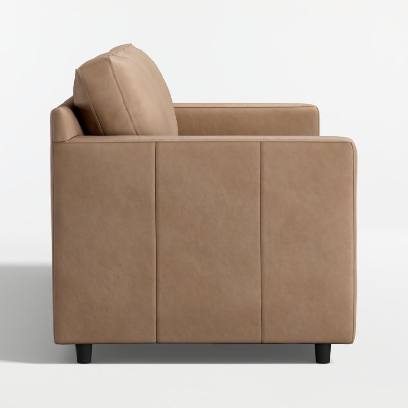 Barrett II 91" Leather Queen Sleeper Sofa - image 11 of 13