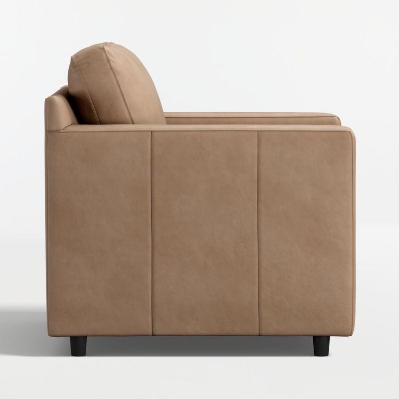 Barrett II 35.5" Leather Track Arm Chair - image 6 of 7