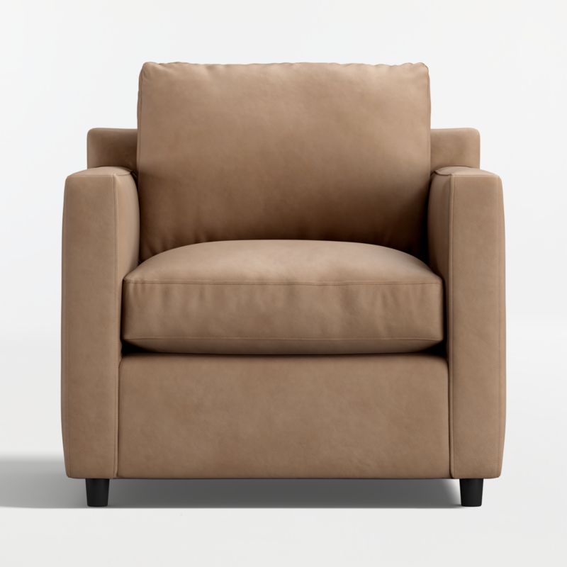 Barrett II 35.5" Leather Track Arm Chair - image 3 of 7