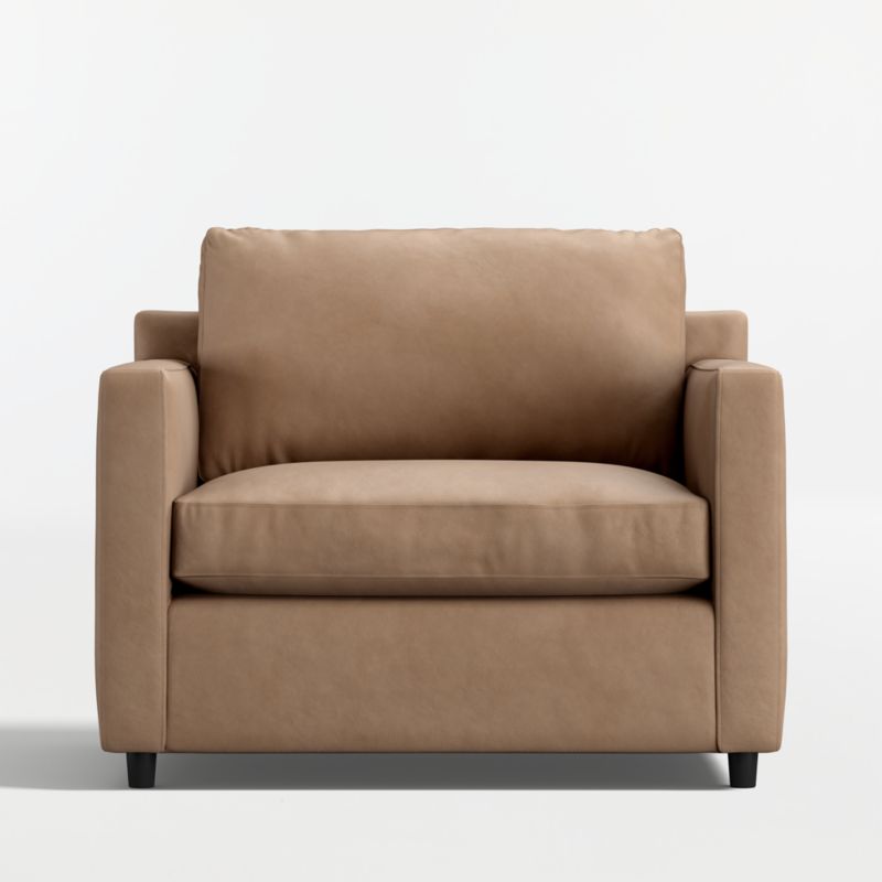 Barrett II 43.5" Leather Chair and a Half - image 5 of 8