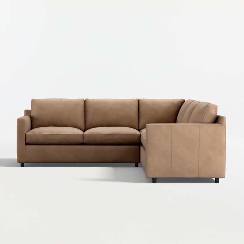 Barrett II 3-Piece Leather L-Shaped Sectional Sofa - image 9 of 9